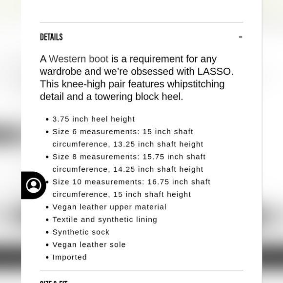 Steve Madden NWOT Lasso Boots Black - Picture 5 of 5